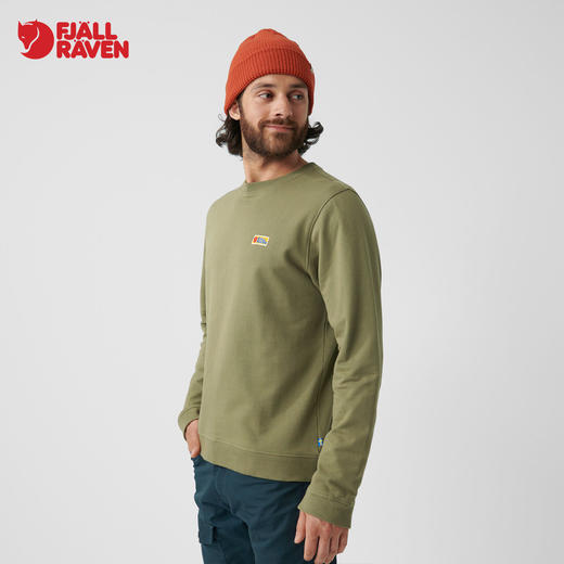 北极狐保暖舒适圆领长袖T恤时尚百搭男士针织卫衣 87316 商品图1