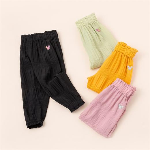 【商场同款】迪士尼童装女童防蚊裤夏季清爽舒适空调裤中大童可爱公主束脚裤 商品图1