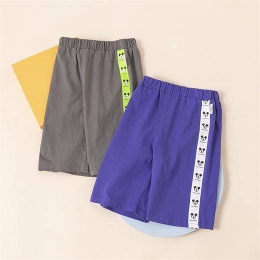 【商场同款】迪士尼童装男童裤子潮酷米奇时尚七分裤轻薄凉爽宝宝运动休闲裤222DK0315
 商品图1