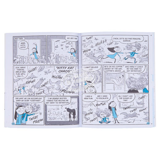 【中商原版】Comics Squad 3 Detention 桥梁漫画 漫画选集3 英文原版小初文学 儿童漫画 故事图画书 图画小说图像小说 商品图6