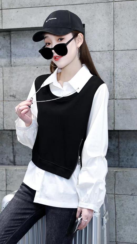 80640311 05481740 红松丽秀假两件 商品图0