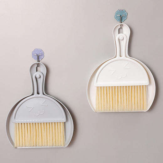 小扫把套装迷你小扫帚家用手持小撮子桌面清洁1个 商品图3