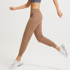科里芙高腰弹力显瘦瑜伽透气九分宽松束脚运动长裤女 商品缩略图4