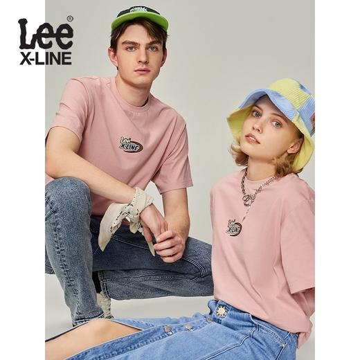 LeeXLINE23年春夏新品舒适版印花多色男女同款短袖T恤LUT0055134LE00FK14000 商品图2