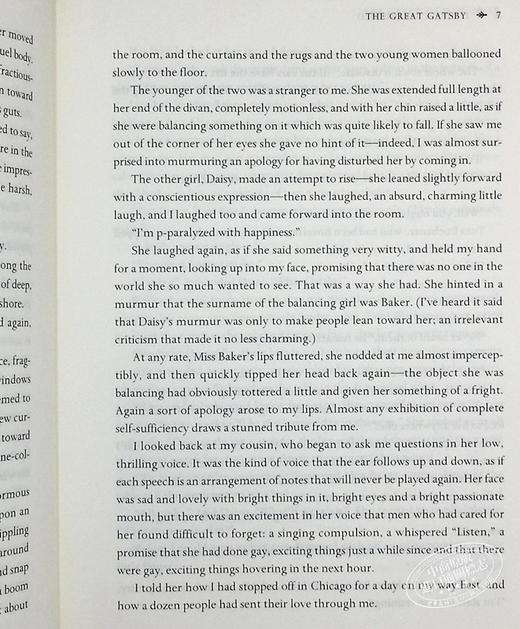 【中商原版】查特威尔经典 了不起的盖茨比 The Great Gatsby 英文原版 弗朗西斯·基·菲茨杰拉德 Francis S Fitzgerald 商品图7