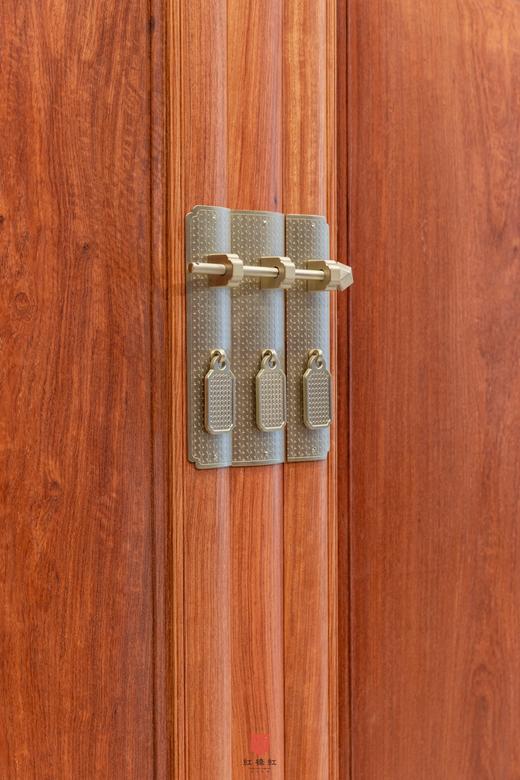 红桥红  家具严选  缅甸花梨（大果紫檀）  【236素面 顶箱柜 独板 白胚】 商品图5