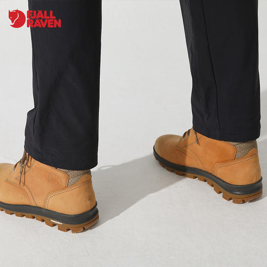 北极狐男士户外弹力舒适纯色简约时尚露营休闲裤02221147 商品图4