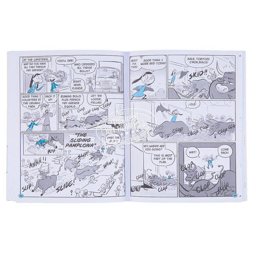 【中商原版】Comics Squad 3 Detention 桥梁漫画 漫画选集3 英文原版小初文学 儿童漫画 故事图画书 图画小说图像小说 商品图7