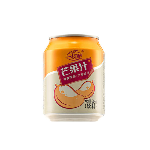 自营（月亮湾）-芒果汁饮料245ml*10罐装 泡沫箱 浓缩果汁风味饮品 商品图4