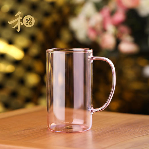 禾器幻彩清简杯 绿茶杯茶杯耐热玻璃杯办公室喝水杯泡茶杯 商品图8