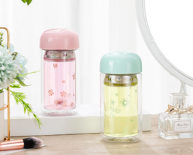 【团购展示】艾姆德 德芙双层玻璃杯DB-DF20