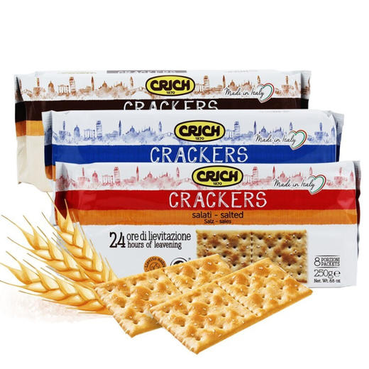 可意奇  苏打饼干250g *3 商品图7