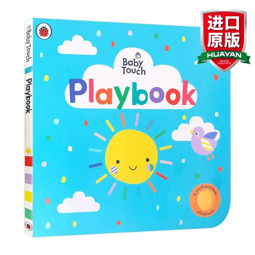 瓢虫触摸书 宝宝游乐书英文原版 Baby Touch Playbook 幼儿英文启蒙读物 撕不烂 宝宝大开本纸板触摸书 英文版进口书籍 商品图0