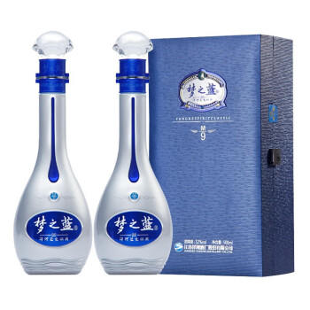 洋河 蓝色经典 梦之蓝M9 500ml 52度 浓香型 绵柔 商品图1
