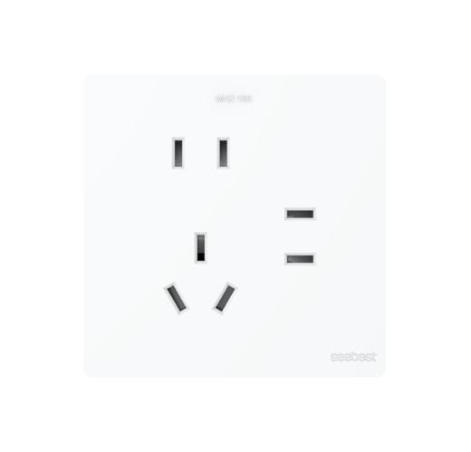 视贝Q5S白系列(墙开插座) 商品图7