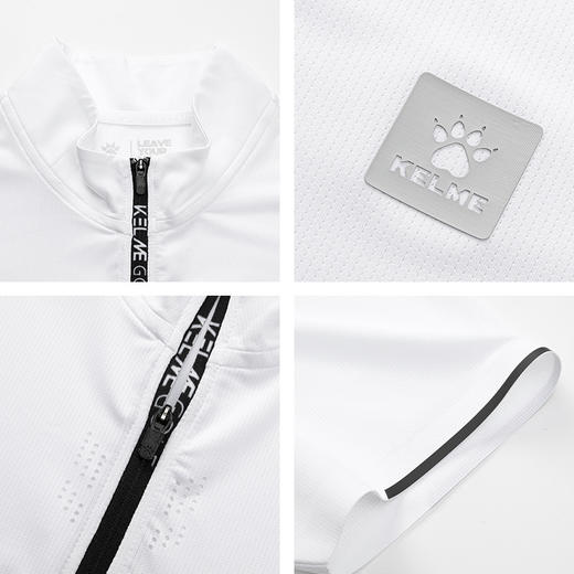 卡尔美夏季跃界系列运动透气短袖男polo衫 商品图3