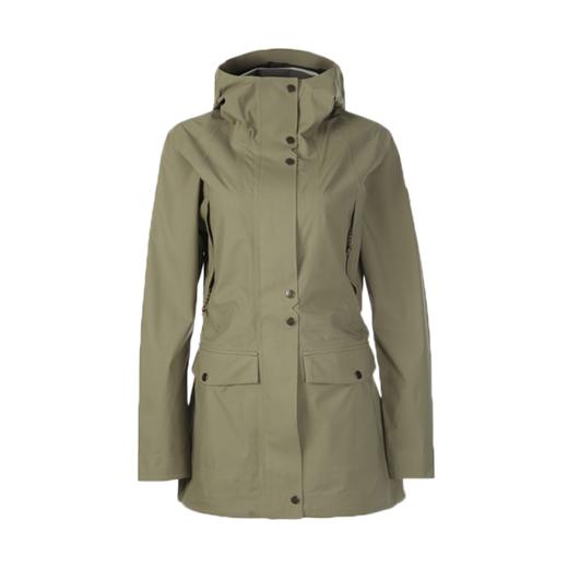 北极狐 女式耐磨防风防泼水冲锋衣户外夹克中长款外套夹克 89502 商品图4