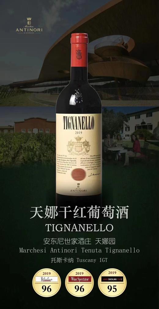 安东尼世家天娜红葡萄酒 2019Antinori Tignanello2019 商品图0