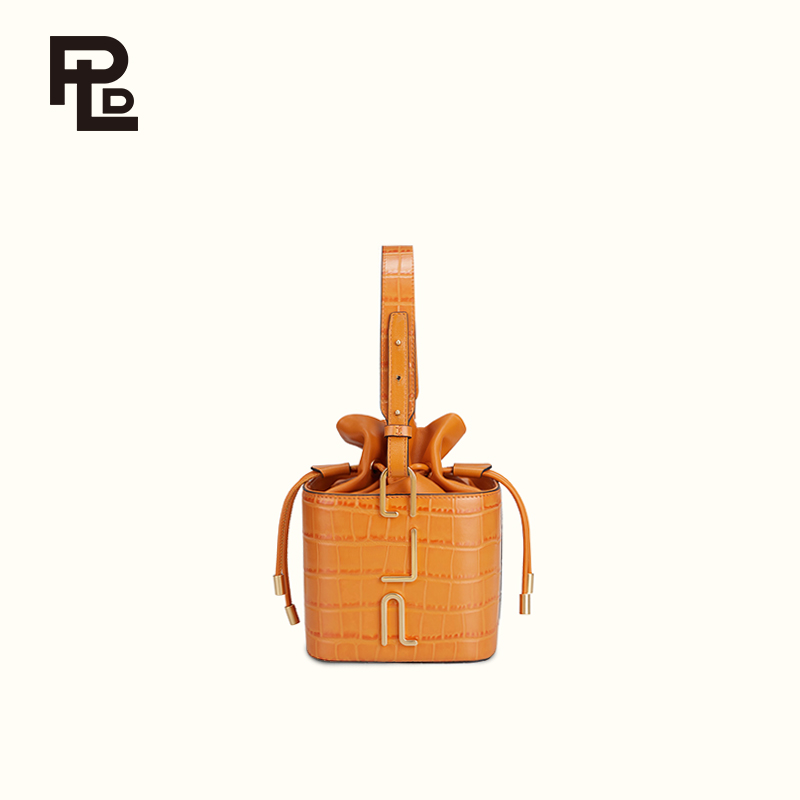 保兰德PLD东方雅奢IKON系列鳄鱼纹锦囊包通勤必备女包
