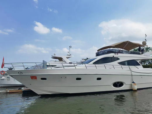 63英尺全新豪华三层飞桥游艇 商品图0