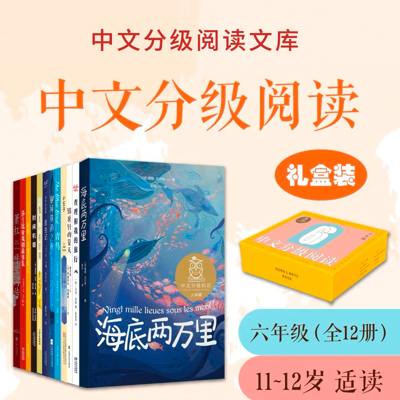 中文分级阅读六年级:中文分级阅读六年级（12册）新版2022