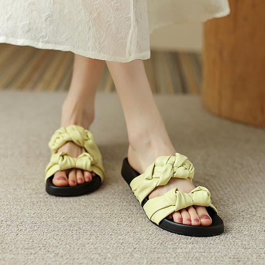 舒适百搭，糖果色减龄外穿凉拖MT-ML9353 商品图4