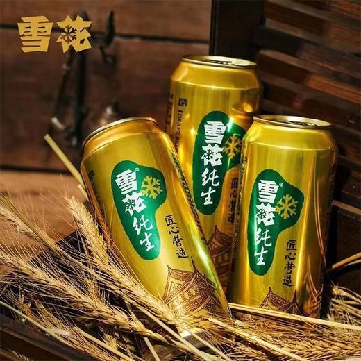 雪花纯生啤酒500ml1*12件（带奖）【FY】 商品图1