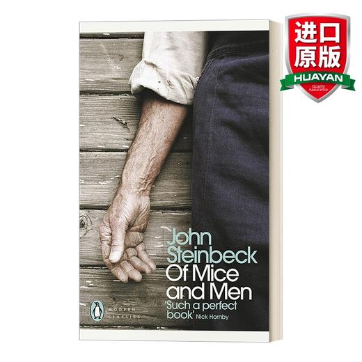 英文原版 Of Mice and Men 人鼠之间 约翰·斯坦贝克 企鹅红色经典 英文版 进口英语原版书籍 商品图0