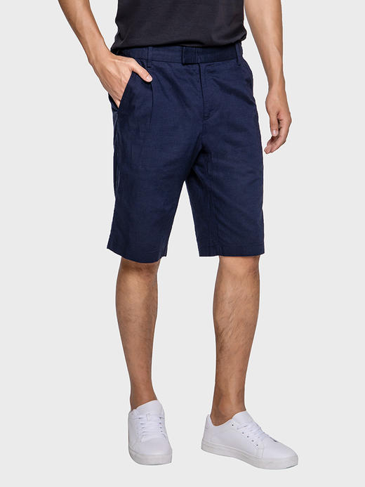 callisto藏青莱赛尔休闲裤  SPCPW052NA 商品图1