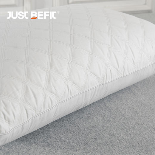 【品牌直发】加倍生活  优享全棉水洗枕 定型可水洗机洗  全棉面料 单只装48*74cm 商品图4