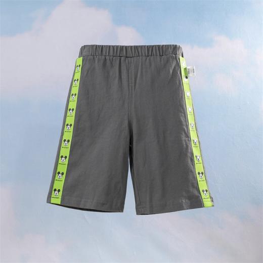 【商场同款】迪士尼童装男童裤子潮酷米奇时尚七分裤轻薄凉爽宝宝运动休闲裤222DK0315
 商品图4