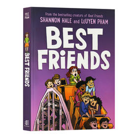 最l好的朋友 英文原版Best Friends Real Friends2 真正的朋友续集 校园社交技巧纽伯瑞奖作家 ShannonHale 英文版原版英语书籍