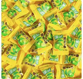 「9.9元包邮」爆浆陈皮糖袋装 糖果酸甜味夹心陈皮软糖 办公室休闲QQ糖零食