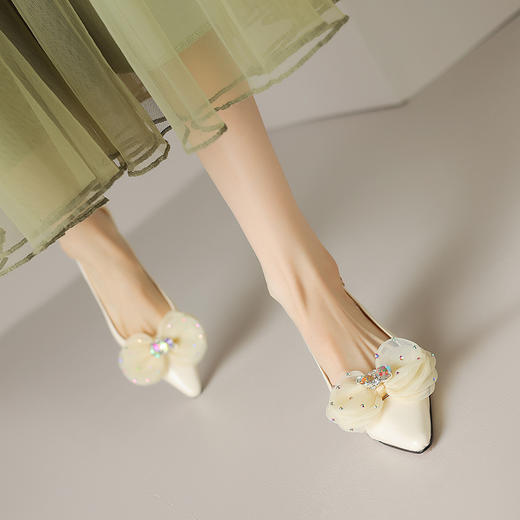 甜美减龄，尖头网面四季鞋凉鞋MT-ML8320 商品图3