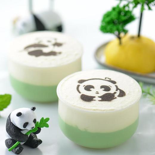 抹茶白巧慕斯杯(熊猫)70g 商品图1