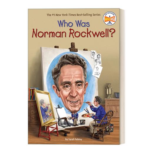 英文原版 Who Was Norman Rockwell 谁是诺曼·洛克威尔 英文版 进口英语原版书籍 商品图1