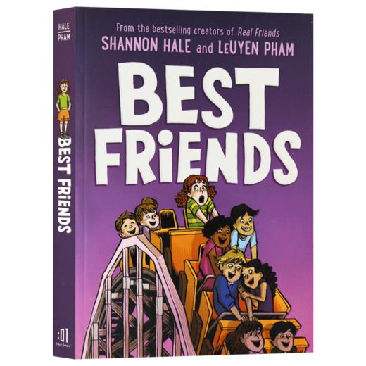 最l好的朋友 英文原版Best Friends Real Friends2 真正的朋友续集 校园社交技巧纽伯瑞奖作家 ShannonHale 英文版原版英语书籍 商品图3