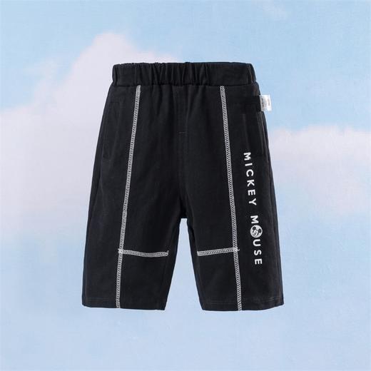 【商场同款】迪士尼童装男童纯棉七分裤夏季清爽透气中大童儿童宝宝运动休闲裤 商品图3