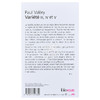 【中商原版】保罗 瓦莱里 文艺杂谈 第三四五卷 法文原版 Variete III IV et V Paul Valery 商品缩略图1