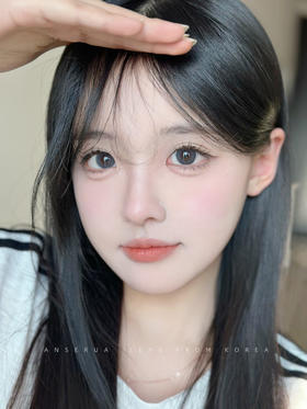 AnSerua安视彩美瞳 黑布蕾 14.3mm