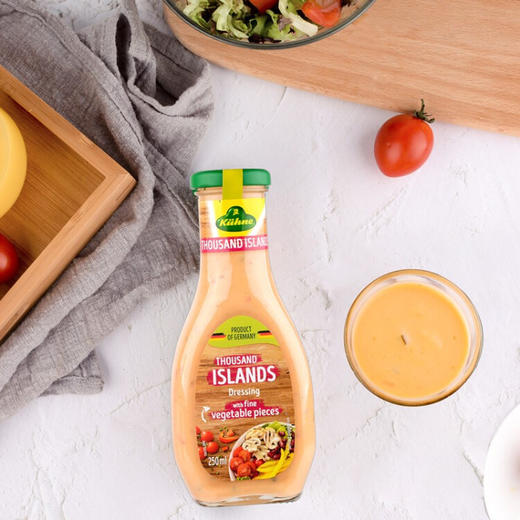 冠利KUHNE 沙拉酱 色拉调味酱 250ml *2 轻食沙拉酱 商品图3