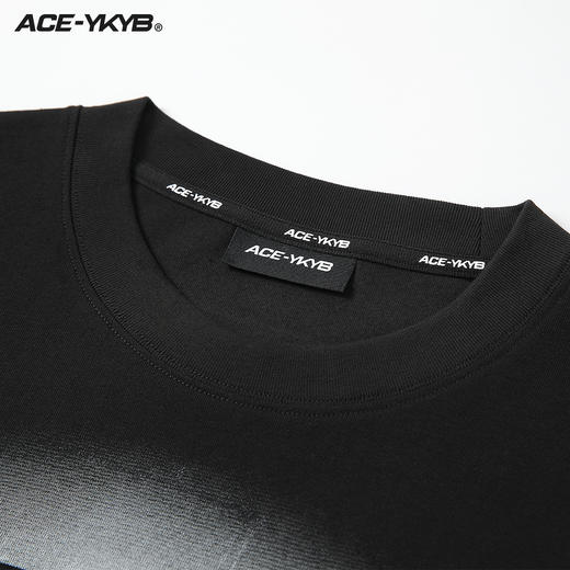 YKYB 23SS黑桃印花宽松廓形短袖T恤 商品图3