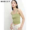 NEELLY纳俪商场同款夏季新款平口针织背心女吊带修身短款内搭上衣N23051A01109 商品缩略图0