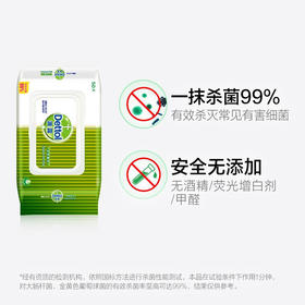 【特惠】滴露Dettol卫生湿巾 1包 50片