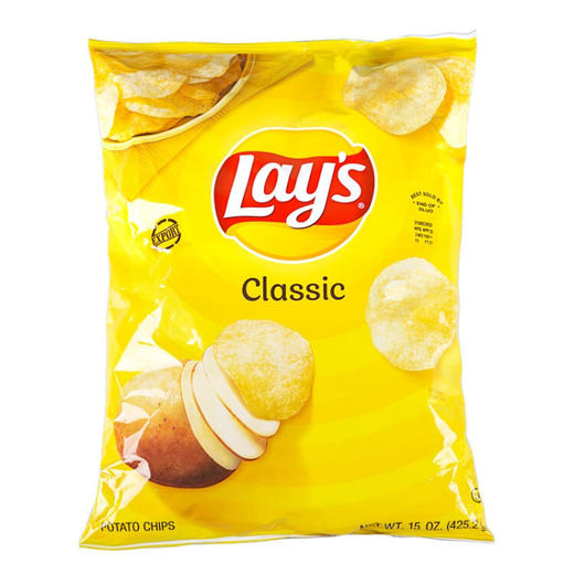 乐事（Lay's）原味薯片家庭装 425.2g 商品图0