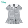 【商场同款】迪士尼童装女童短袖连衣裙洋气中大童条纹荷叶边翻尖领小飞象裙子 商品缩略图9