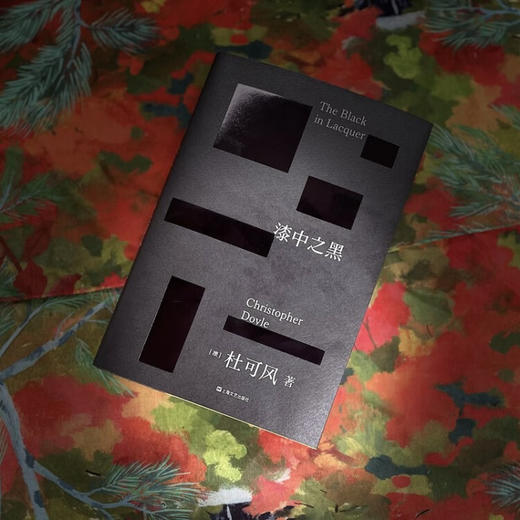 【现货】漆中之黑 杜可风自传体随笔记，“亚洲摄影师”的电影之书 商品图1