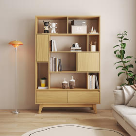 喜梦宝客厅展示架书架收纳陈列书架春序系列