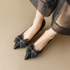 性感百搭，蝴蝶结蕾丝纱网高跟鞋DB-M5556 商品缩略图9