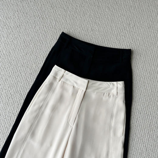 伽达阔腿裤。白色 黑色 自己备注号码颜色 商品图12